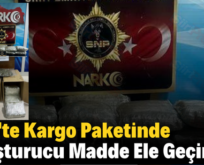 Siirt’te Kargo Paketinde Uyuşturucu Madde Ele Geçirildi