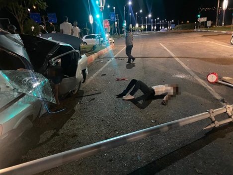Siirt’te meydana gelen trafik kazasında 2 kişi hayatını kaybetti, 1