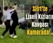 Siirt’te Liseli Kızların Kavgası Kamerada!..