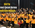 Siirt’te Öğrenci Çocuk Korosu Seyirciyle Buluştu