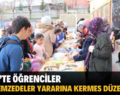 SİİRT’TE ÖĞRENCİLER DEPREMZEDELER YARARINA KERMES DÜZENLEDİ