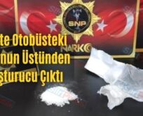 Siirt’te Otobüsteki Yolcunun Üstünden Uyuşturucu Çıktı