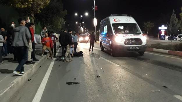 Siirt – Kurtalan karayolunda motosiklet ile otomobilin çarpıştığı kazada motosiklet