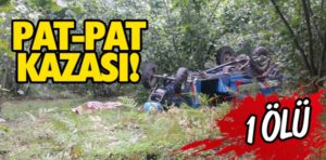 Siirt’te ‘PatPat’ diye tabir edilen tarım aracının devrilmesi sonucu meydana