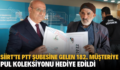 SİİRT’TE PTT ŞUBESİNE GELEN 182. MÜŞTERİYE PUL KOLEKSİYONU HEDİYE EDİLDİ