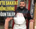 Siirt’te Sakatat Ürünlerine Yoğun Talep