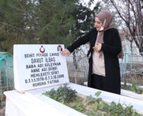 SİİRT’TE ŞEHİT MEZARINA ALÇAK SALDIRI