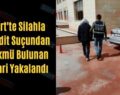 Siirt’te Silahla Tehdit Suçundan Hükmü Bulunan Firari Yakalandı