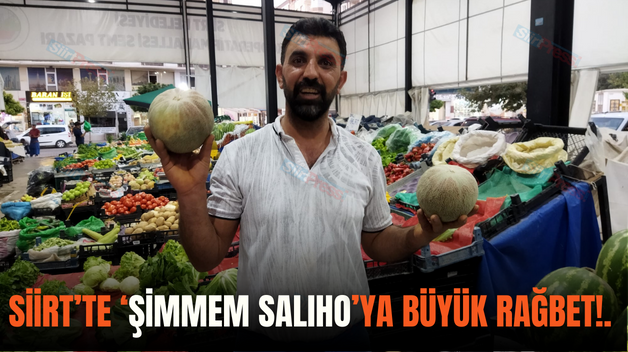 SİİRT’TE ‘ŞİMMEM SALIHO’YA BÜYÜK RAĞBET!.