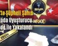 Siirt’te Şüpheli Şahıs Ağzında Uyuşturucu Madde İle Yakalandı