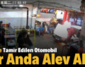 Siirt’te Tamir Edilen Otomobil Bir Anda Alev Aldı