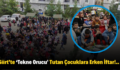 Siirt’te ‘Tekne Orucu’ Tutan Çocuklara Erken İftar!..