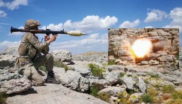 Siirt’in Baykan ilçesinde, ATAK helikopterlerinin desteğiyle terör örgütü PKK’ya yönelik operasyon düzenlendi. Operasyonda,