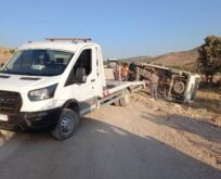 SİİRT’TE TRAFİK KAZASI:1 YARALI