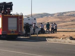 Siirt’te meydana gelen trafik kazasında 3 kişi yaralandı. Edinilen bilgiye