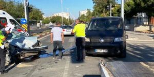 SİİRT’TE TRAFİK KAZASI: 4 YARALI