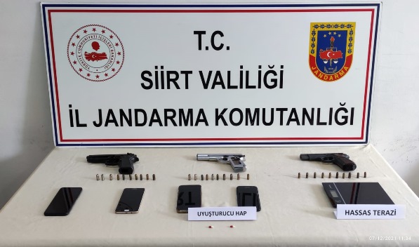 Siirt’te Uyuşturucu Operasyonu: 5 Tutuklama