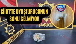 Siirt’te Uyuşturucunun Sonu Gelmiyor