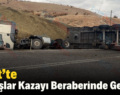 Siirt’te Yağışlar Kazayı Beraberinde Getirdi