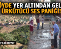 Siirt’te Yer Altından Gelen Ürkütücü Sesler Köylüleri Uykusuz Bırakıyor