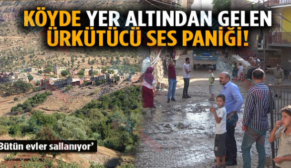 Siirt’te Yer Altından Gelen Ürkütücü Sesler Köylüleri Uykusuz Bırakıyor