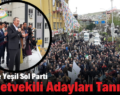 Siirt’te Yeşil Sol Parti Milletvekili Adayları Tanıtıldı