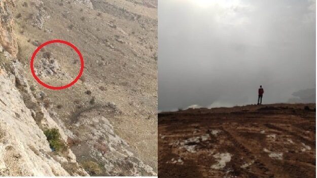 Siirt’in Deyr mevkiinde bağlar civarında yol açma çalışması esnasında, özel