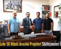 Siirt’te Yüzde 50 Hibeli Arıcılık Projeleri Sözleşmeleri İmzalandı