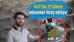 Siirt’ten 22 Ülkeye Mücevher İhraç Ediliyor