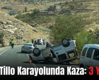 Siirt-Tillo Karayolunda Kaza: 3 Yaralı