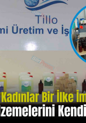 Tillo’da Kadınlar Bir İlke İmza Attı: Temizlik Malzemelerini Kendileri Üretiyor