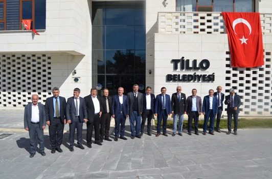 Siirt’in Tillo ilçesinde tarım paydaşları ile birlikte ilçe tarım değerlendirme