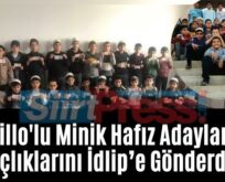 Tillolu Minik Hafız Adayları Harçlıklarını İdlip’e Gönderdiler