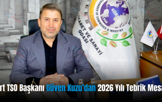 Siirt TSO Başkanı Güven Kuzu’dan 2026 Yılı Tebrik Mesajı