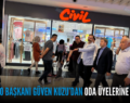 SİİRT TSO BAŞKANI GÜVEN KUZU’DAN ODA ÜYELERİNE ZİYARET