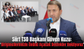 Siirt TSO Başkanı Güven Kuzu: “Girişimcilerimizin Önünü Açacak Destekler Bekliyoruz”