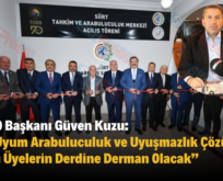 Siirt TSO Başkanı Güven Kuzu: “TOBB Uyum Arabuluculuk ve Uyuşmazlık Çözüm Merkezi Üyelerin Derdine Derman Olacak”