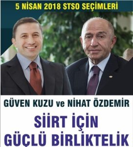 Siirt Ticaret ve Sanayi Odası Başkan Adayı Güven Kuzu, 5 Nisan’da