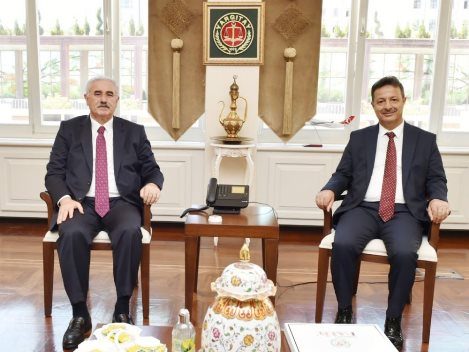 Siirt Üniversitesi Rektörü Prof. Dr. Murat Erman Yargıtay Birinci Başkanlığına