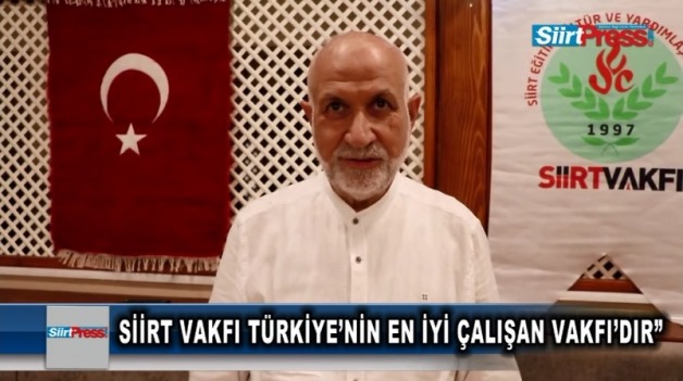 SİİRT VAKFI TÜRKİYE’NİN EN İYİ ÇALIŞAN VAKFI’DIR”