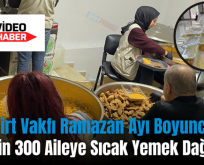 Siirt Vakfı Ramazan Ayı Boyunca Her Gün 300 Aileye Sıcak Yemek Dağıtıyor