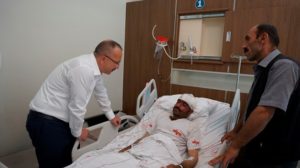 Siirt Valisi Ali Fuat Atik, önceki gün Pervari ilçesi Dolusalkım