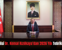 Siirt Valisi Dr. Kemal Kızılkaya’dan 2026 Yılı Tebrik Mesajı