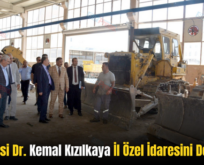 Siirt Valisi Dr. Kemal Kızılkaya İl Özel İdaresini Denetledi