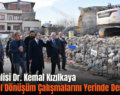 Siirt Valisi Dr. Kemal Kızılkaya Kentsel Dönüşüm Çalışmalarını Yerinde Denetledi