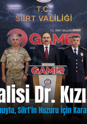 Siirt Valisi Dr. Kızılkaya: “Türkiye Yüzyılı Vizyonuyla, Siirt’in Huzuru İçin Kararlılıkla Çalışıyoruz”