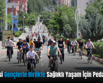 Siirt Valisi Gençlerle Birlikte Sağlıklı Yaşam İçin Pedal Çevirdi