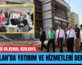 SİİRT VALİSİ DR.KEMAL KIZILKAYA, KURTALAN’DA YATIRIM VE HİZMETLERİ DENETLEDİ