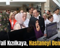 Siirt Vali Kızılkaya, Hastaneyi Denetledi