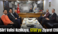 Siirt Valisi Kızılkaya, STSO’yu Ziyaret Etti